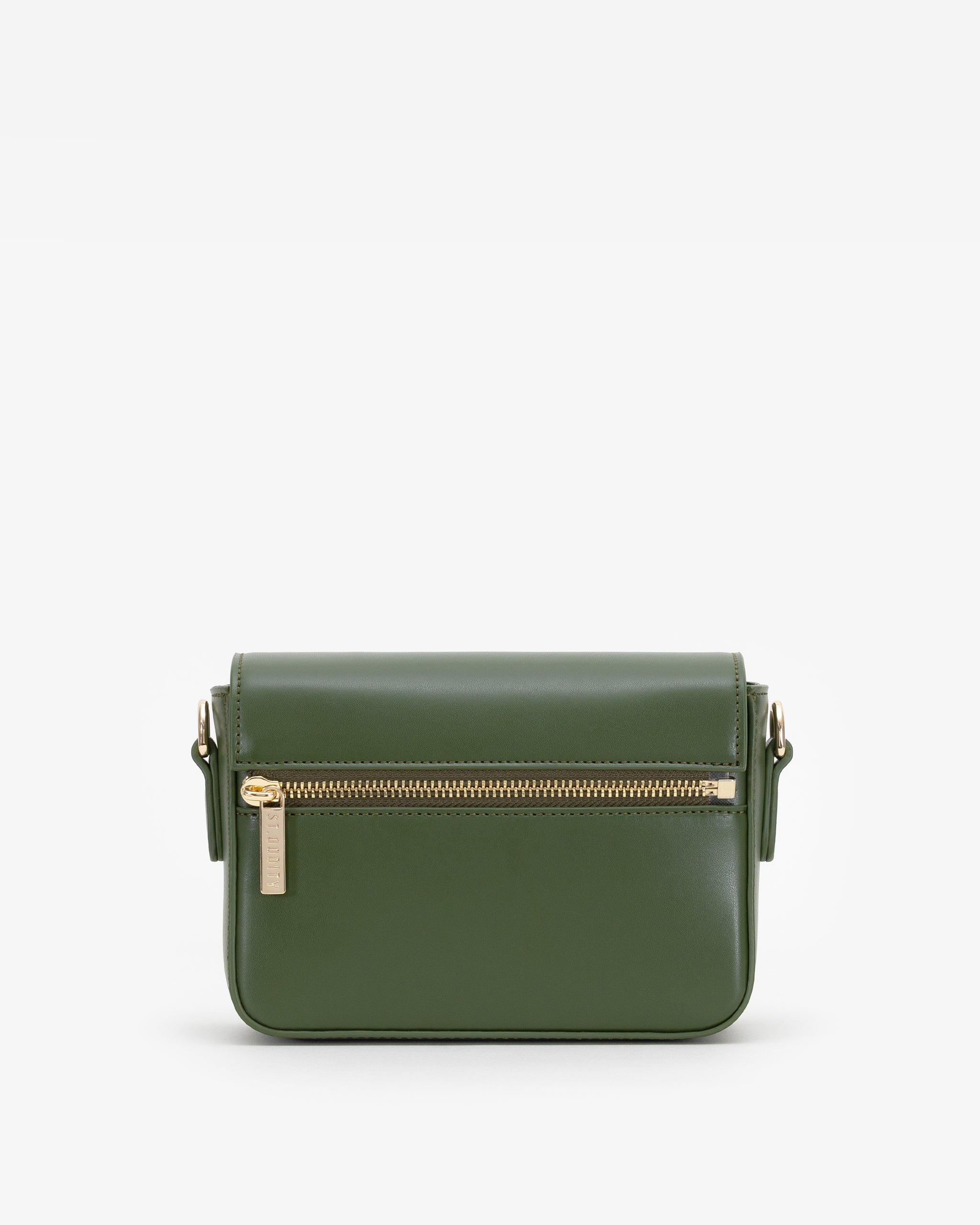 Crossbody Bag with Street Strap in Khaki Green