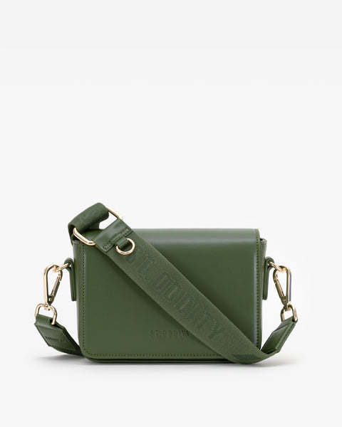 Crossbody Bag with Street Strap in Khaki Green St. Oddity