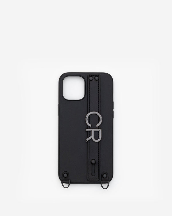 iPhone 14 Pro Max Case in Black/Gunmetal with Personalised Hardware
