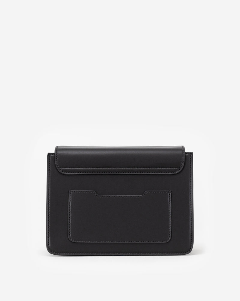 Shoulder Bag in Black/Gold with Personalised Hardware – St. Oddity