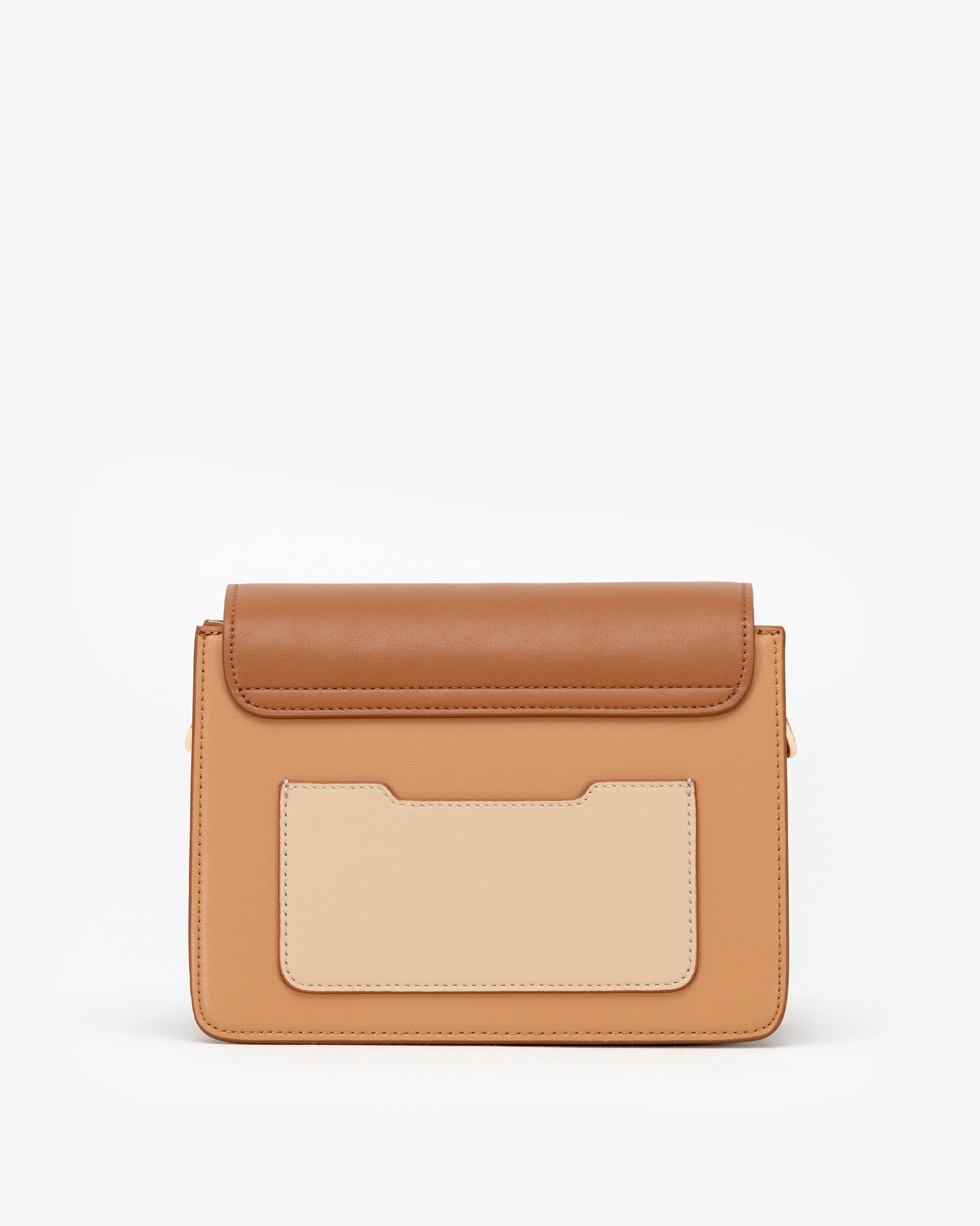 Pre-order (Mid-May): Shoulder Bag in Neutral Multi with Personalised Hardware