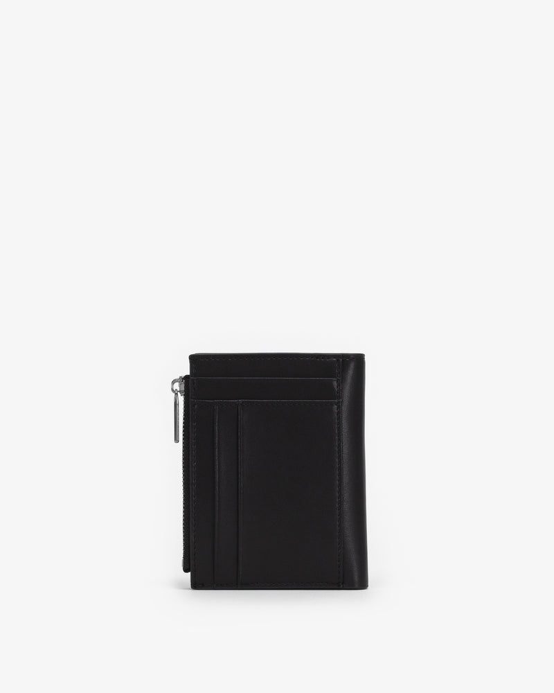 Wallet in Black/Gunmetal with Personalised Hardware