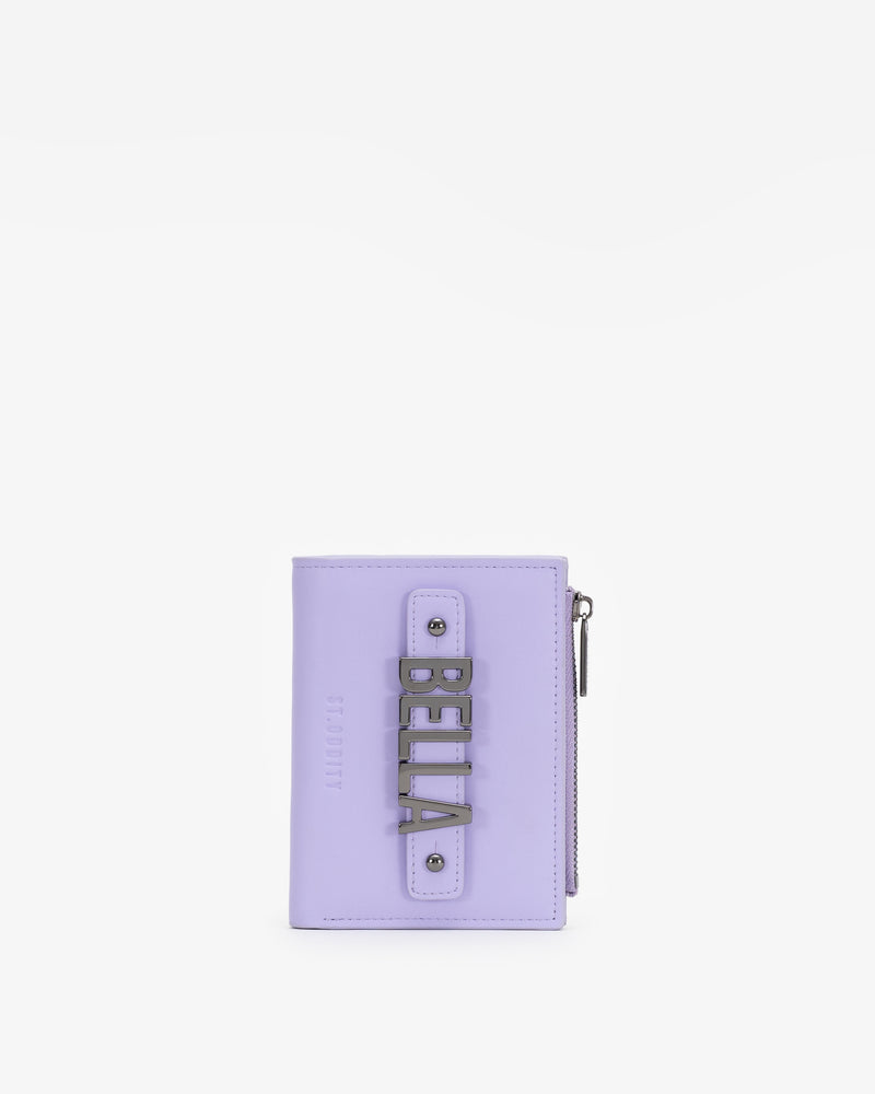Wallet in Lavender with Personalised Hardware