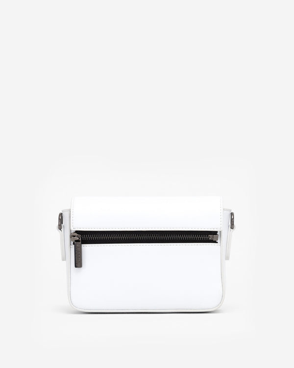 Crossbody Bag with Street Strap in White